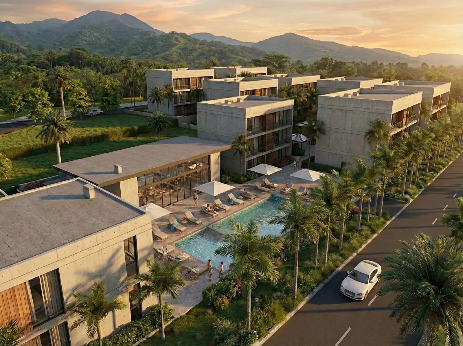 Панорама Mandarin Village & SPA